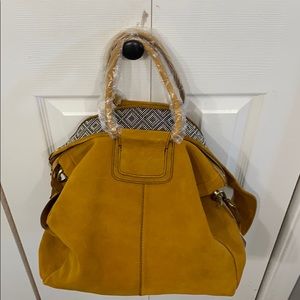 Hobo Sheila Velvet Hide Purse Hobo Color Harvest